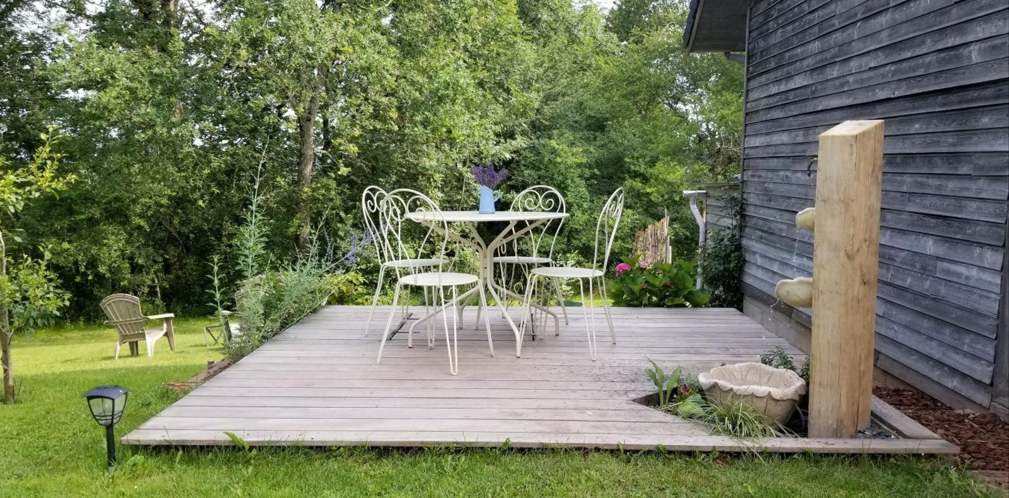 Gite De La Tuillere, Maison Contemporaine En Bois Avec Vue Et Piscine Saint-Aulaire Dış mekan fotoğraf
